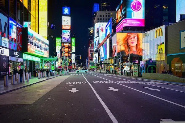 Times Square David Blaine