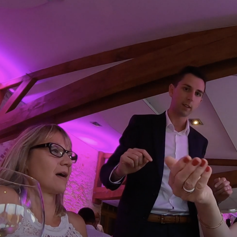 Magic and pewter nuptials