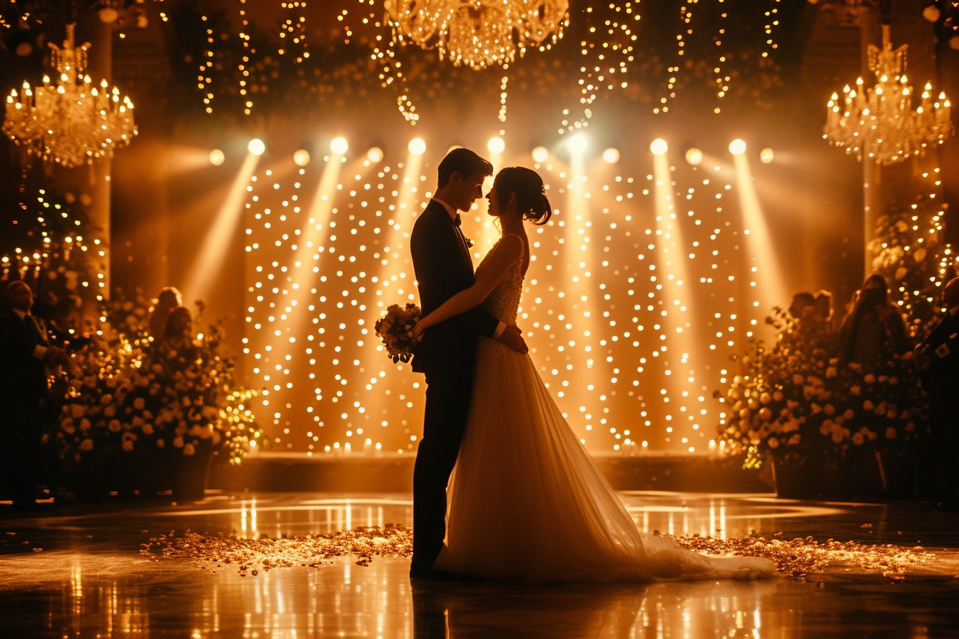 Comment planifier une performance magique impliquant les mariés lors d’un mariage ?